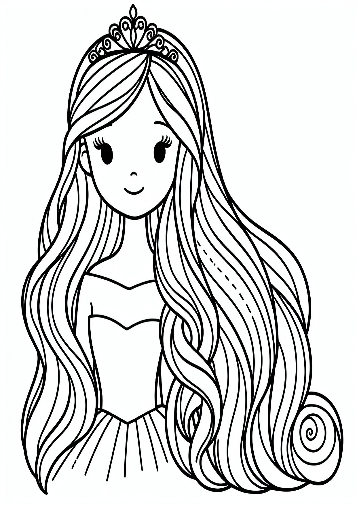 Ilgaplaukė princesė