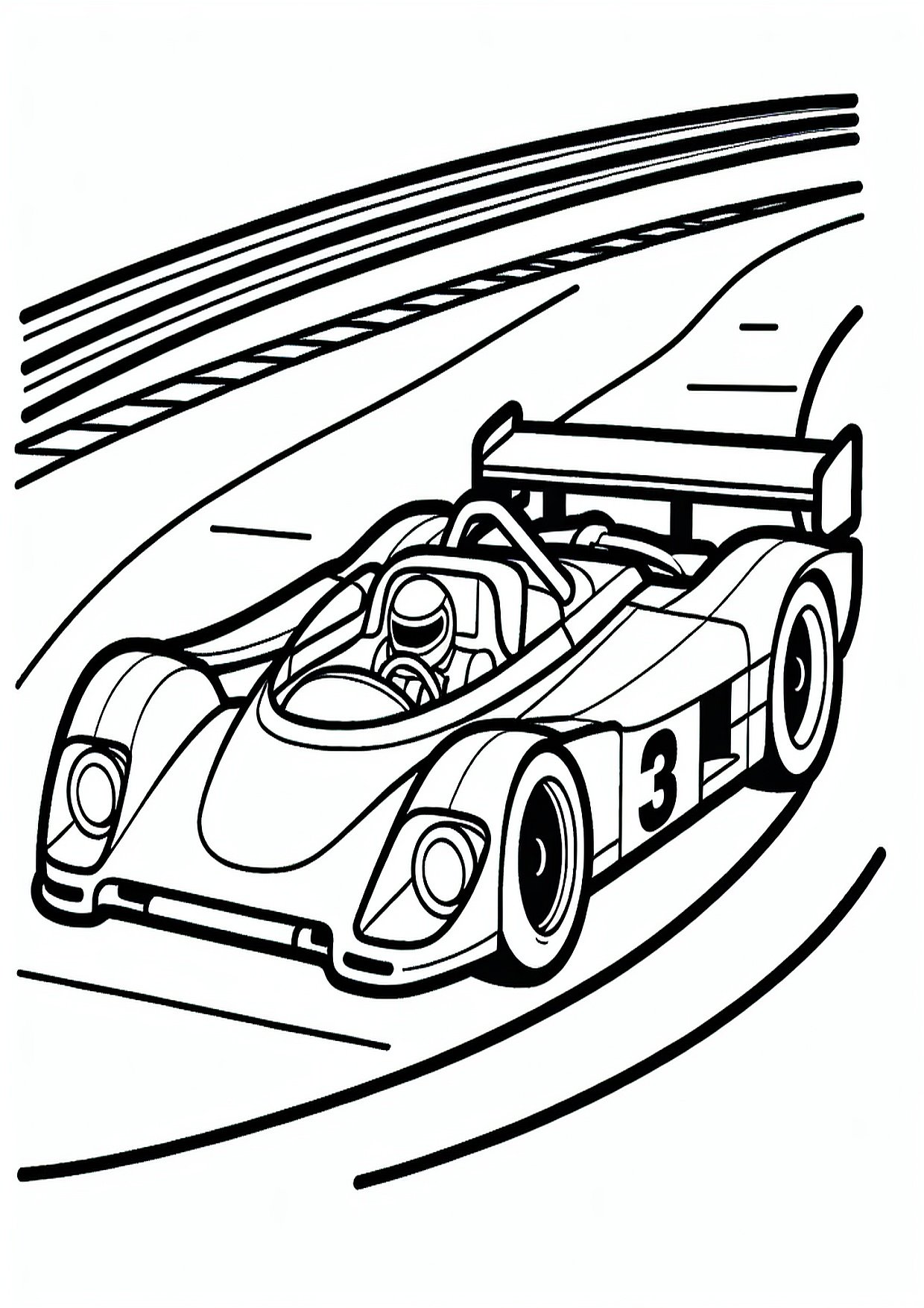 Lenktyninis automobilis trasoje